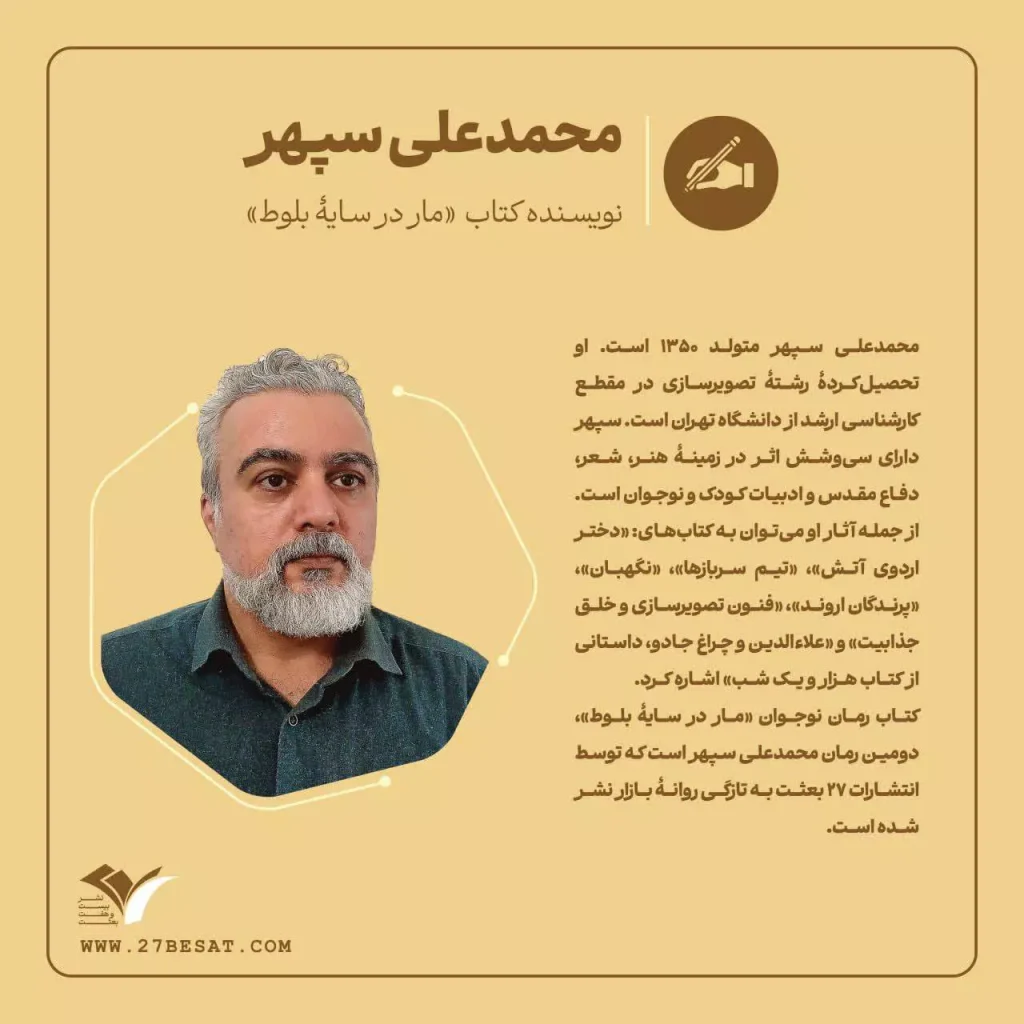 معرفی نویسنده محمدعلی سپهر